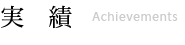 実績
